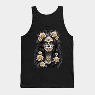 Catrina de Oro- Golden Catrina Tank Top